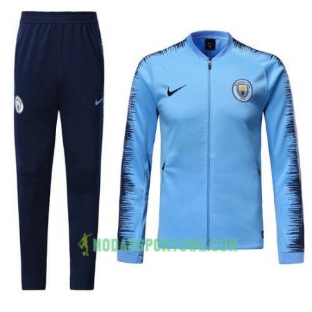 Manchester City Dresy Treningowe Niebieski 2018/19